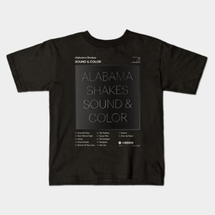 Alabama Shakes - Sound & Color Tracklist Album Kids T-Shirt